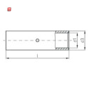 IT181042 / ICR16V, Stoßverbinder 16qmm mit...