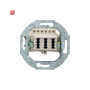 RUT10210517 / Rutenbeck TAE 3x6 NFN Up 0 rw, Telefon-Anschlussdose Unterputz 3x6-polig reinweiss / EAN4043921036808