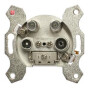 ASTGUT400 / GUT 400, SAT-Stichleitungs-Anschlussdose, TV-Anschlussdämpfung 2 dB, 4-Loch / EAN4026187440039