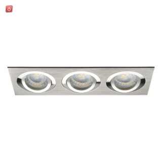 KAN18283 / Deckeneinbauleuchte Kanlux SEIDY CT-DTL350-AL / 5905339182838