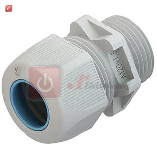 KLE4011126369748 / 350M25, metric®-Kabelverschraubung, M25, für Kabel-Ø 10-16 mm, Kunststoff PS, RAL 7035, lichtgrau / 4011126369748