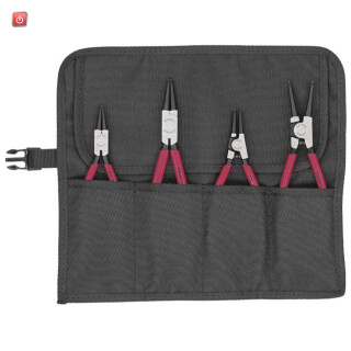 Knipex / 001956V01 / Sicherungsringzangen-Set 4-teilig Werkzeugtasche bestueckt 4teilig / 4003773081548