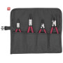 Knipex / 001956V01 / Sicherungsringzangen-Set 4-teilig Werkzeugtasche bestueckt 4teilig / 4003773081548