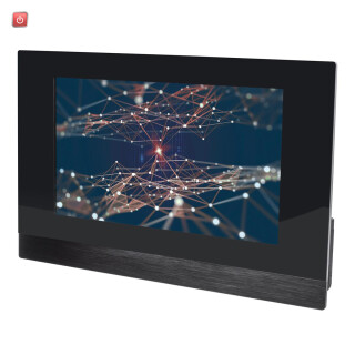 GVS / IP Wohnungsstation 10", Schwarz – AVW1018B / 714824448923