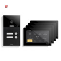 GVS / IP Video-Türsprechanlage 2-FH/4x 7"...