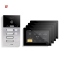GVS / IP Video Türsprechanlage 4-FH/4x 7"...