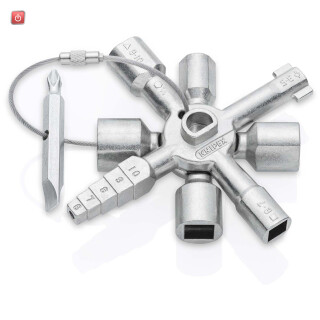 KNIPEX / 00 11 01 / KNIPEX Universalschlüssel "TwinKey®" / 4003773074670
