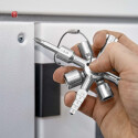 KNIPEX / 00 11 01 / KNIPEX Universalschlüssel "TwinKey®" / 4003773074670