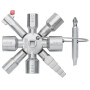 KNIPEX / 00 11 01 / KNIPEX Universalschlüssel "TwinKey®" / 4003773074670