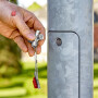KNIPEX / 00 11 02 / Schaltschrankschlüssel, kurze Ausführung / 4003773048947