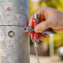 KNIPEX / 00 11 06 V01 / Universal-Schlüssel SuBMaster "Bau" / 4003773075394