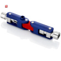 KNIPEX / 00 11 06 V03 / Schaltschrankschlüssel Doublejoint Key / 4003773083085