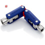 KNIPEX / 00 11 06 V03 / Schaltschrankschlüssel Doublejoint Key / 4003773083085