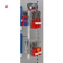 KNIPEX / 00 19 30 V02 / Winkel-Regalstopper,leer 800 mm / 4003773078050