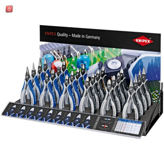KNIPEX / 00 19 34 2 V02 / Elektronikzangen-Display 6 x 4 Zg., leer / 4003773077022