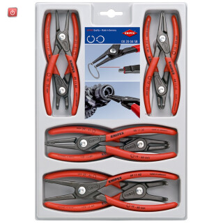 KNIPEX / 00 20 04 SB / Praezesions-Sicherungsringzangen-Set / 4003773062417