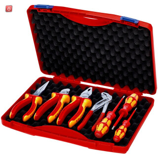 KNIPEX / 00 21 15 / Werkzeug-Box "RED" Elektro Set 2 / 4003773042853