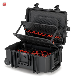 KNIPEX / 00 21 37 LE / Werkzeugkoffer "Robust45 Move" / 4003773082590