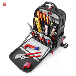 KNIPEX / 00 21 50 S / Werkzeugrucksack Modul X18 - Sanitär-Bestückung / 4003773089070