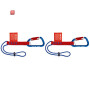 KNIPEX / 00 50 06 T BK / KNIPEX Adapterschl. m.Mat.-Karabiner(2x) / 4003773086055