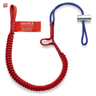 KNIPEX / 00 50 10 T BK / Fangleine - bis 6 kg / 4003773088004