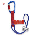 KNIPEX / 00 50 13 T BK / KNIPEX Adapterschl. 6kg + Mat.-Karabiner / 4003773088035