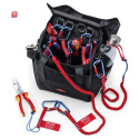 KNIPEX / 00 50 50 T LE / Werkzeugtasche für Höhenarbeiten klein - leer / 4003773089032