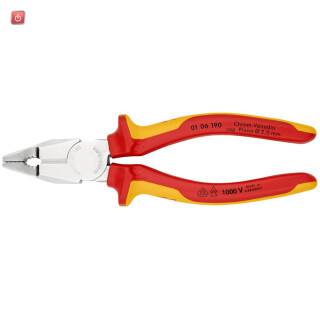 KNIPEX / 01 06 190 / KNIPEX Kombizange / 4003773040415