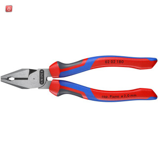 KNIPEX / 02 02 180 / KNIPEX Kraft-Kombizange / 4003773034896