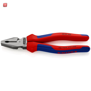 KNIPEX / 02 02 200 / KNIPEX Kraft-Kombizange / 4003773034902