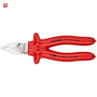 KNIPEX / 02 07 200 / KNIPEX Kraft-Kombizange / 4003773022299
