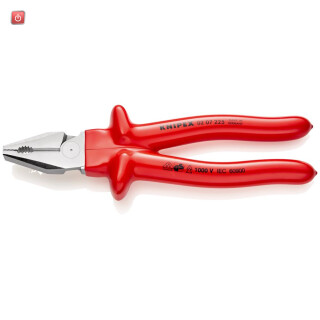 KNIPEX / 02 07 225 / KNIPEX Kraft-Kombizange / 4003773022305