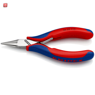 KNIPEX / 35 22 115 SB / KNIPEX Elektronik-Greifzange / 4003773013907