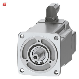 Siemens / 1FK2104-5AK00-2SA0 / SIMOTICS S-1FK2 HD Servomotor M0=2,4Nm; PN = 1,07kW bei nN=6000 U/min (380-480V); PN = 0,75kW bei nN=3000 U/min (200-240V); Schutzart IP64; zylindrische Welle D14x30mm; Absolutwertgeber Singleturn 22bit (Encoder AS22DQC); mi