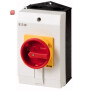 EATON / 207310 / Sicherheitsschalter, P1, 25 A, 3-polig, 1 Schlieáer, 1 ™ffner, NOT-AUS-Funktion, mit rotem Drehgriff und gelbem Sperrkranz, abschlieábar in 0-Stellung mit Deckelverriegelung, mit Warnschild ?Sicherheitsschalter? P1-25/I2-SI/HI11 / EAN4015