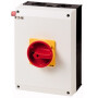 EATON / 207373 / Hauptschalter, P3, 100 A, Aufbau, 3-polig, NOT-AUS-Funktion, mit rotem Drehgriff und gelbem Sperrkranz, abschlieábar in 0-Stellung P3-100/I5/SVB / EAN4015082073732