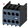 Siemens / 3RH2911-1HA02 / Hilfsschalter, frontseitig, 2 Ö, .1/.2, .1/.2, --/--, --/--, Strombahn: 1 Ö, 1 Ö, --, --, Schraubanschluss, für Schütze 3RT2 und Hilfsschütze 3RH2 / 4011209829299