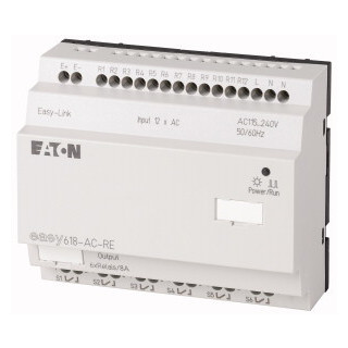 EATON / 212314 / EASY618-AC-RE / Ein-/ Ausgangserweiterung 12/6 Relais AC / EAN4015082123147