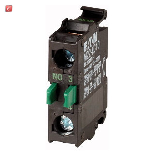 EATON / 216380 / Kontaktelement, Schraubklemmen, Bodenbefestigung, 1 S, 24 V 3 A, 220 V 230 V 240 V 6 A M22-KC10 / EAN4015082163808