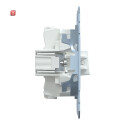 MERTEN / MEG3056-0000 / Taster-Einsatz, Wechsel 1-polig, 10 A, AC 250 V, Schraub-Liftklemmen / 4042811144746