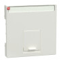 MERTEN / MEG4573-0319 / Zentralplatte für Schneider Electric-Connector 1fach, polarweiß / 4042811150051