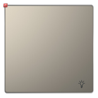 MERTEN / MEG3302-6050 / Wippe mit Kennzeichnung Licht, Nickelmetallic, System Design / 4042811216719