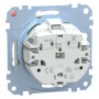 MERTEN / MEG2301-0419 / SCHUKO-Steckdose, Steckklemmen, polarweiß, System M / 4042811138509