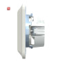 MERTEN / MEG2301-1219 / SCHUKO-Steckdose mit voller Abdeckplatte, StK, polarweiß glänzend, / 4042811138585