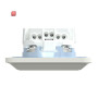 MERTEN / MEG2301-1219 / SCHUKO-Steckdose mit voller Abdeckplatte, StK, polarweiß glänzend, / 4042811138585