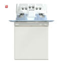 MERTEN / MEG2414-0319 / SCHUKO-Steckdose mit Klappdeckel, IP44, Berührungsschutz, Schraub- / 4042811141035