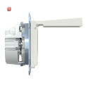 MERTEN / MEG2414-0319 / SCHUKO-Steckdose mit Klappdeckel, IP44, Berührungsschutz, Schraub- / 4042811141035