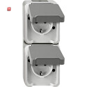 MERTEN / MEG2328-8029 / SCHUKO-Doppel-Steckdose,...