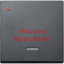 MERTEN / MEG431814 / Wippe mit Kontrollfenster und Aufdruck Heizungsnotschalter, anthrazit, / 4042811081775