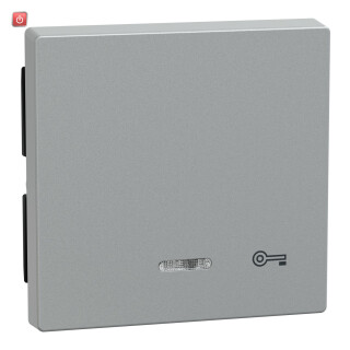 MERTEN / MEG430760 / Wippe mit Kontrollfenster und Aufdruck Schlüssel, aluminium, System M / 4042811081683